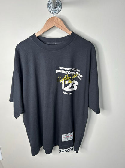 Preowned Rivington Paris Black Tee Size 2