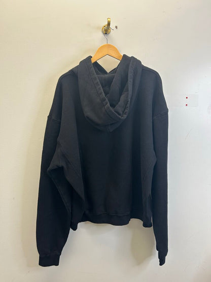 New Eric Emanuel Black Grey Hoodie Size Small