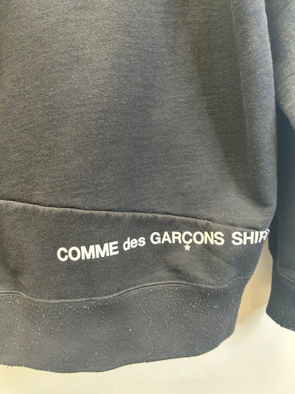 Preowned Supreme CDG box logo black Sz.Small