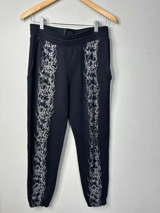 Preowned Givenchy Black Sweatpants Size Medium