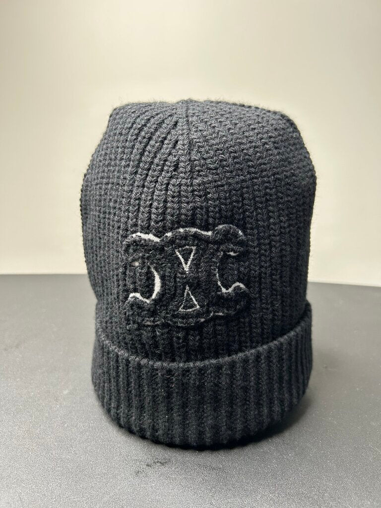 New Celine Black Knit Beanie