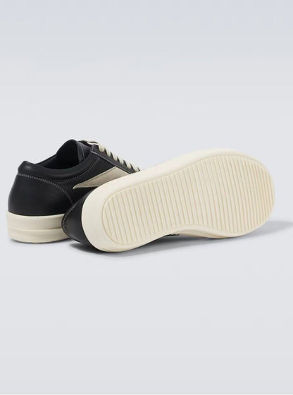 New Rick Owens Vans Black White Size 40