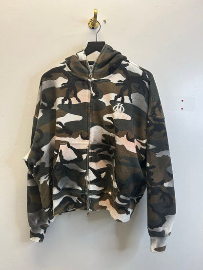 New HMDD Camo Thermal Zip Up Sz.XS