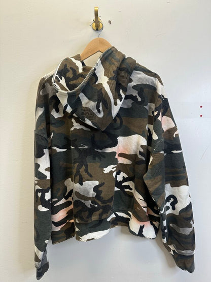 New HMDD Camo Thermal Zip Up Sz.Small
