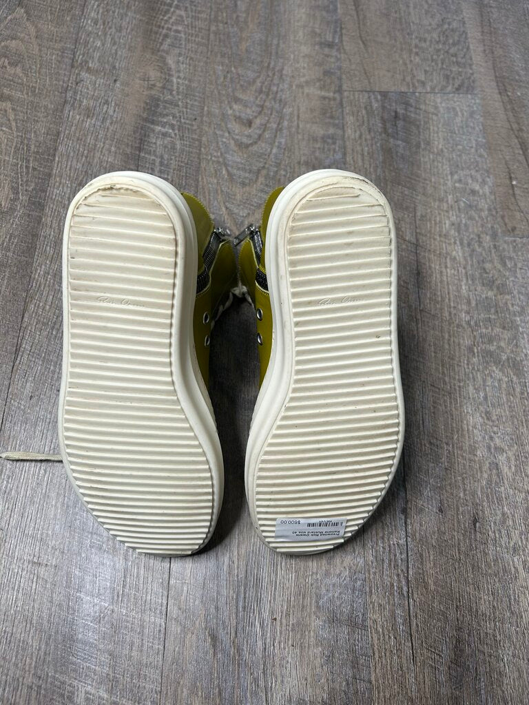 Preowned Rick Owens Ramone Mustard size 40