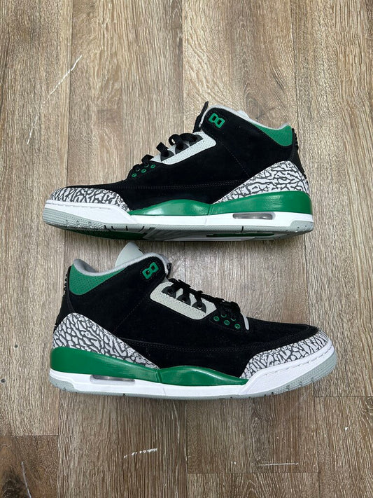 New Jordan 3 Pine Green Size 11