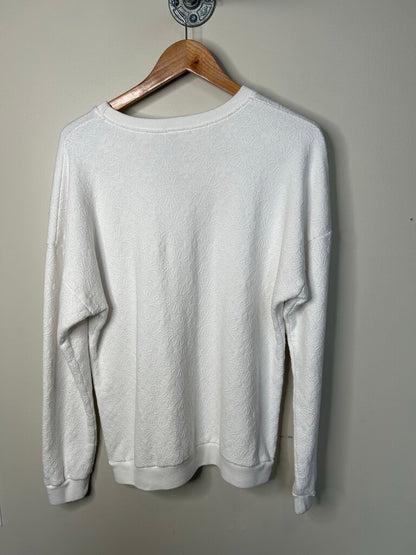 Preowned Chrome Hearts White Monogram Crewneck Size Medium