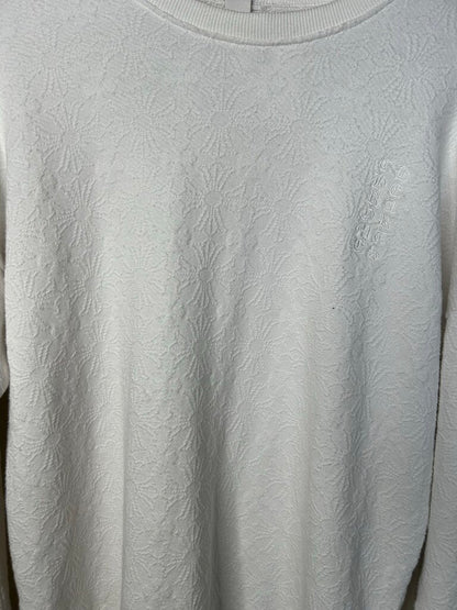 Preowned Chrome Hearts White Monogram Crewneck Size Medium