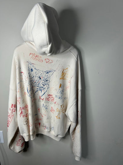 New Paly Graffiti Zip Size XL