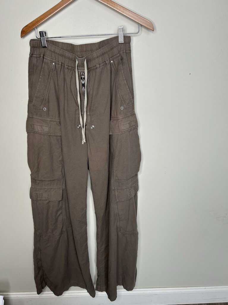 Preowned Rick Owens Brown Cloth Bela Cargo sz.M