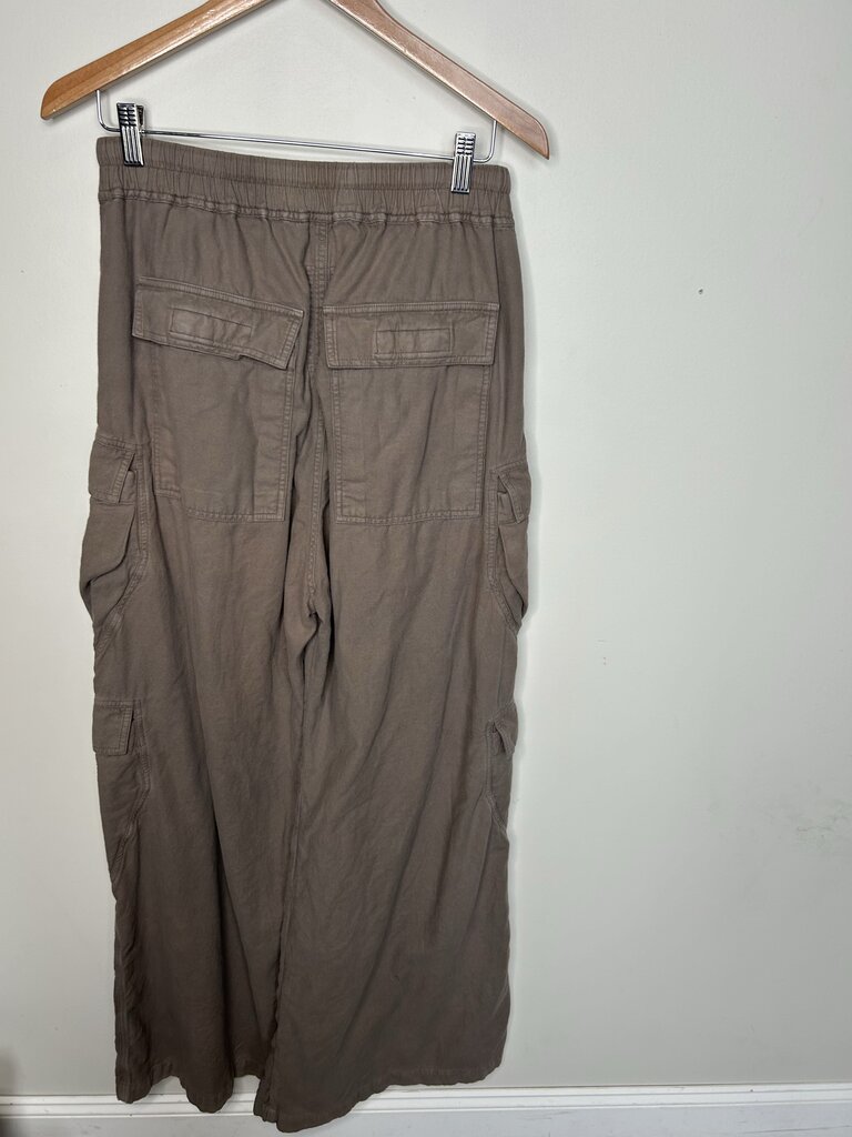Preowned Rick Owens Brown Cloth Bela Cargo sz.M
