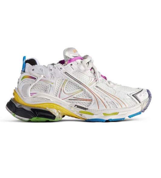 New Balenciaga White Multicolor Runner sz.44
