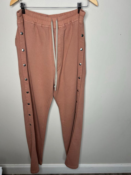 Preowned Rick Owens Rust Pusher Sweatpants Size Small