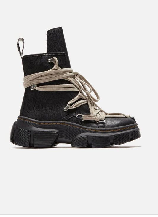 New Rick Owens Doc Martin Megalace Size 7.5