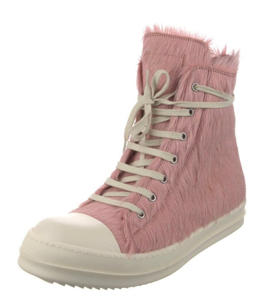 New Rick Owens Mohair Pink Ramone sz.45