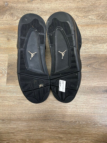 Preowned Jordan 4 Black Cat Size 16