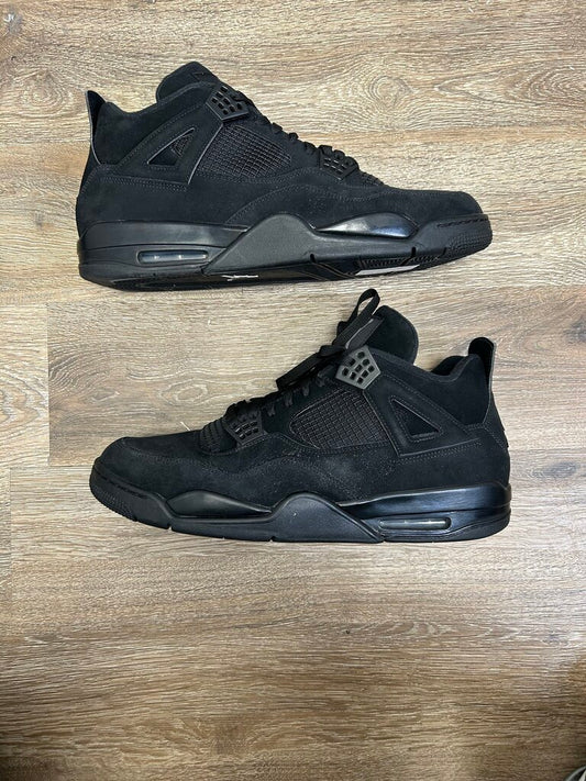 Preowned Jordan 4 Black Cat Size 16