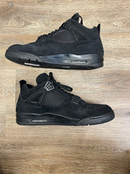 Preowned Jordan 4 Black Cat Size 16