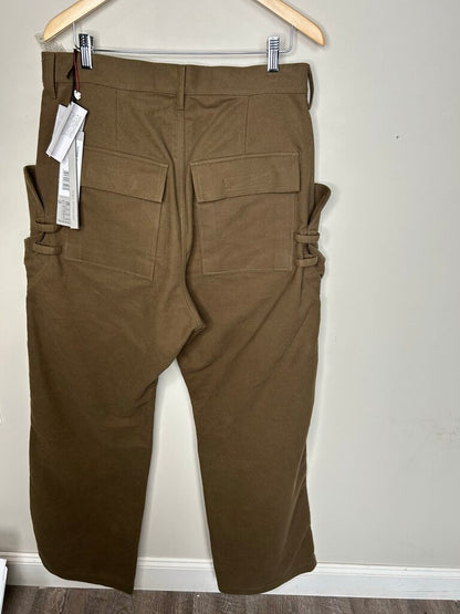 New Rick Owens Cargo Brown Canvas size 33