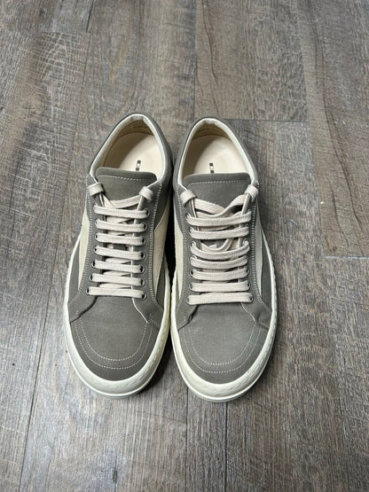 Preowned Rick Owens Vans Grey Wax Canvas sz.41