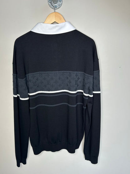 New Louis Vuitton Monogram Polo Shirt Size XL