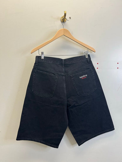 New Supreme Black Denim Short sz.30