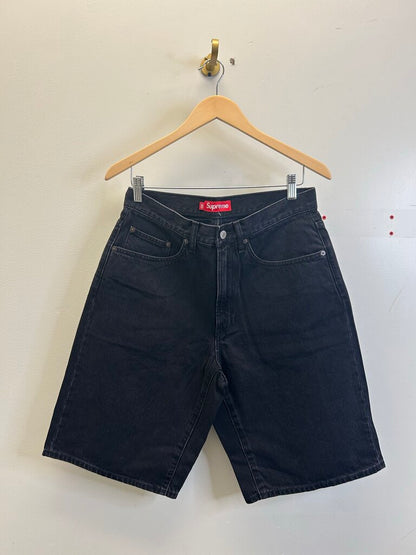 New Supreme Black Denim Short sz.30