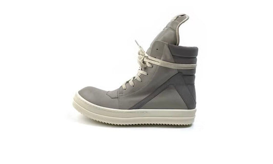 New Rick Owens Geobasket Grey Size 45