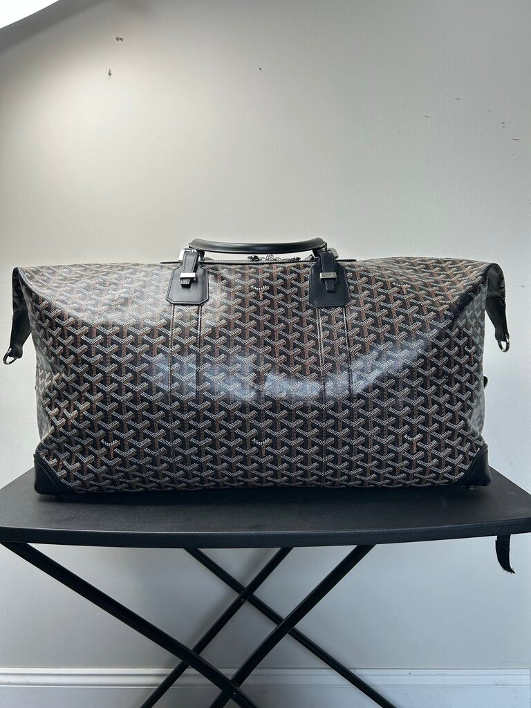 Preowned Goyard Black Boeing 55