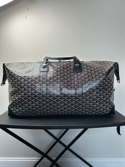 Preowned Goyard Black Boeing 55