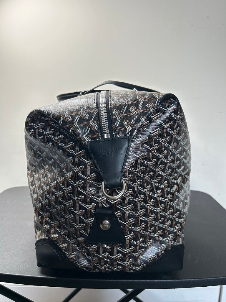 Preowned Goyard Black Boeing 55