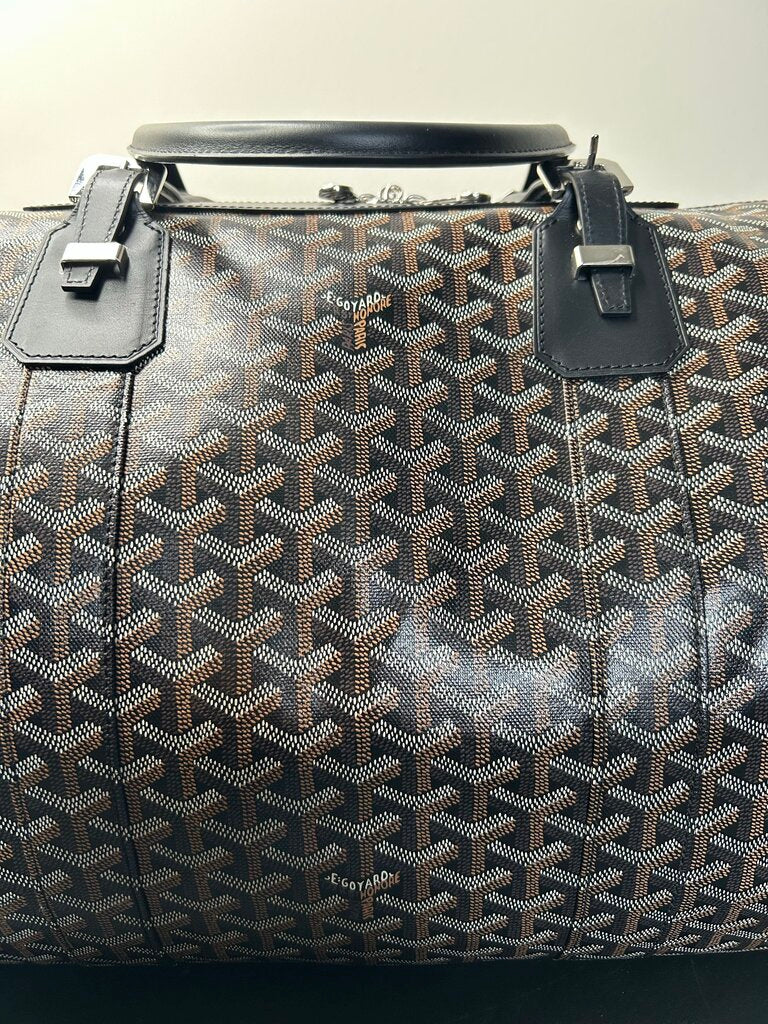 Preowned Goyard Black Boeing 55
