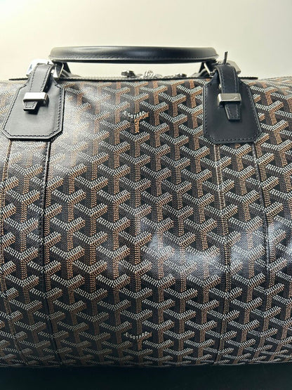 Preowned Goyard Black Boeing 55