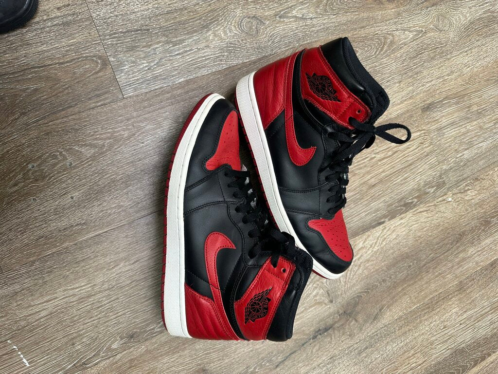 Preowned Jordan 1 Bred Banned 2016 sz.10.5