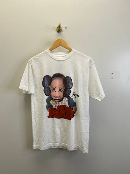 New Travis Scott Kaws Kid Tee Size Medium