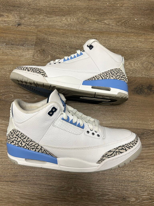 Preowned Jordan 3 UNC Size 10.5