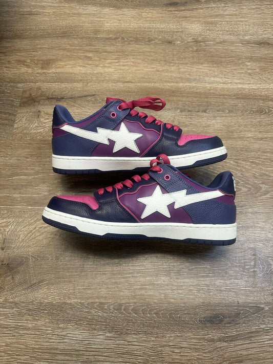 Preowned Bapesta Purple Sz.11
