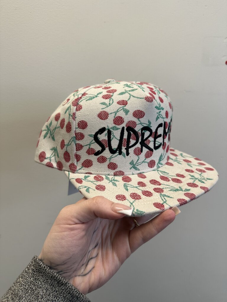 Preowned Supreme Cherry Hat