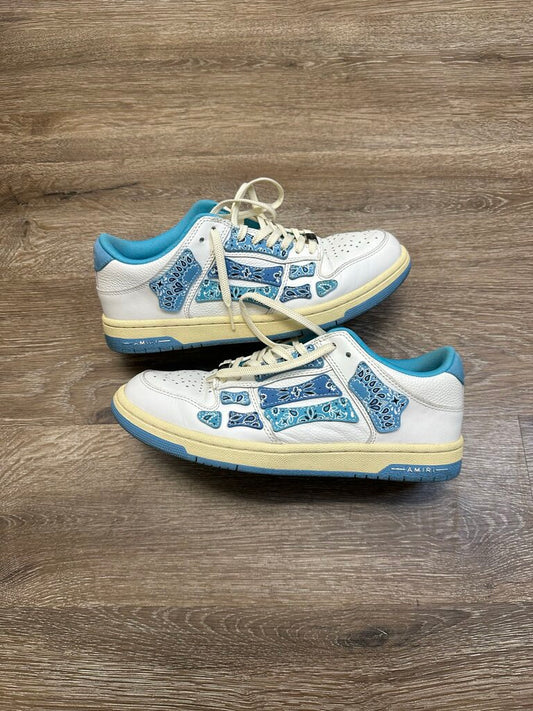 Preowned Amiri Pasiley Blue White Sz.41