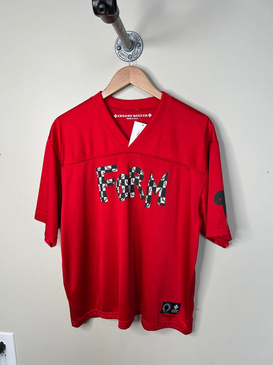 New Chrome Hearts Red Matty Jersey Size XL