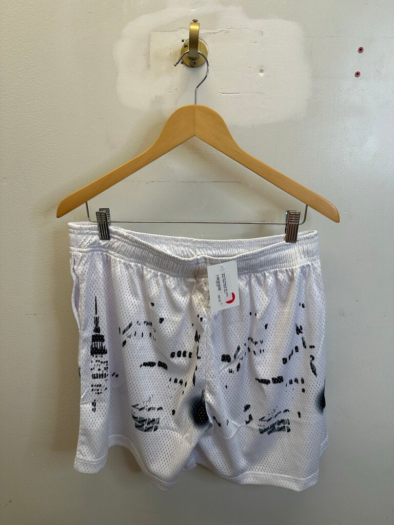 New Eric Emanuel EE White Black Mesh Short size L