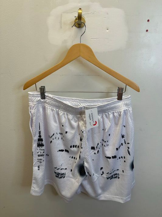New Eric Emanuel EE White Black Mesh Short size L