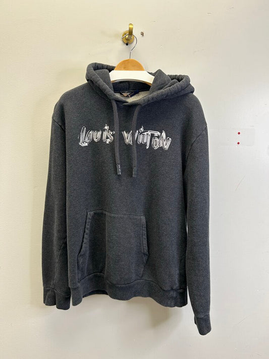 Preowned Louis Vuitton Grey Hoodie Size XXL