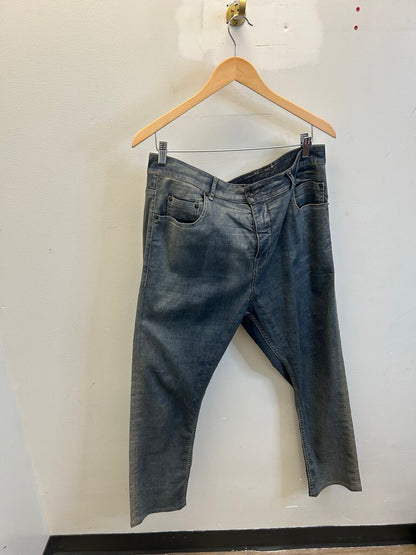 Preowned Rick Owens Washed Denim Size 36