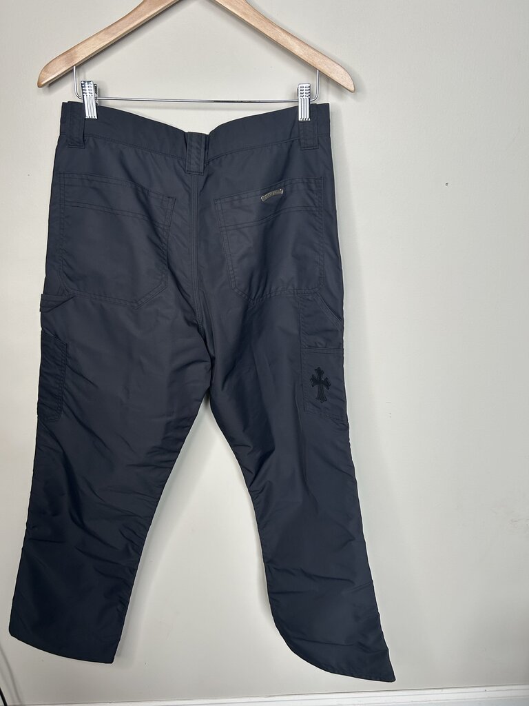 New Chrome Hearts Black Double Knee Size 32