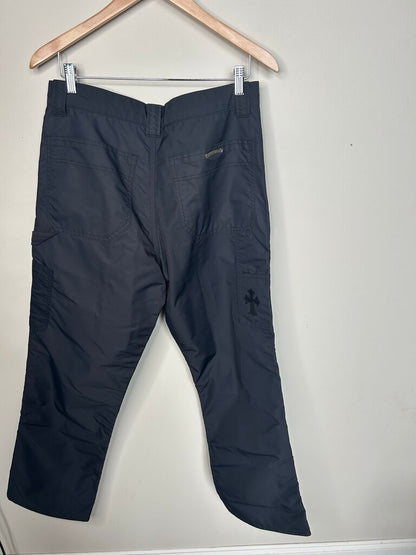 New Chrome Hearts Black Double Knee Size 32