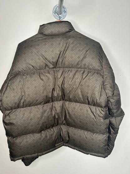 Preowned Chrome Hearts Olive Puffer Jacket Size M