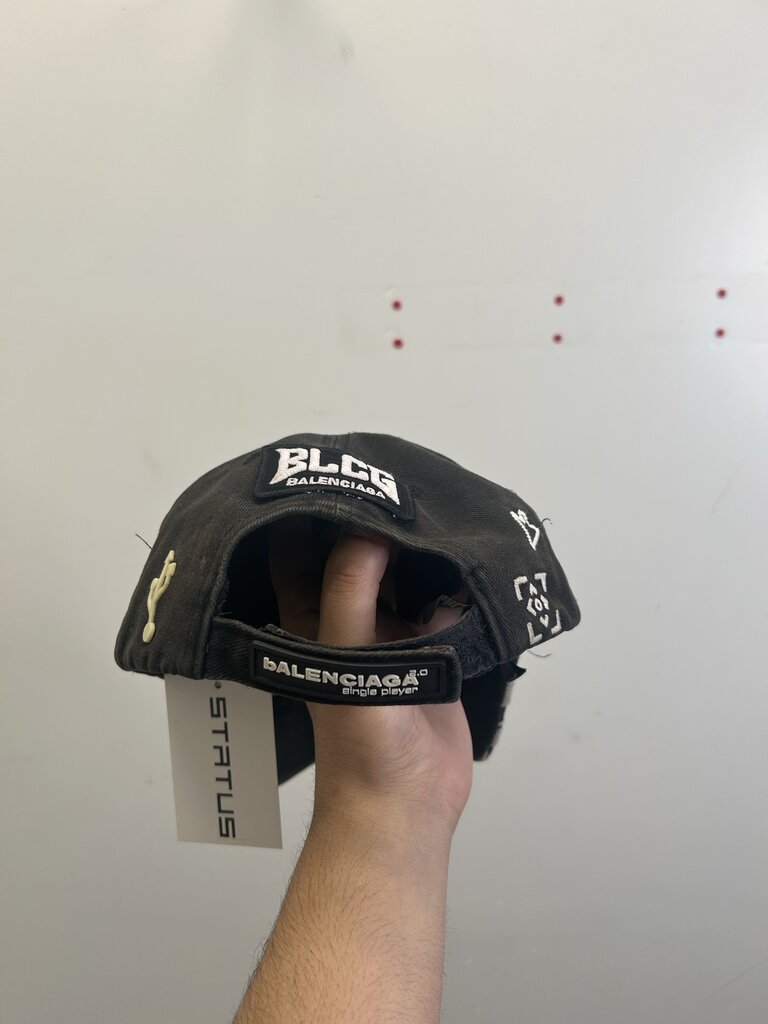 Preowned Balenciaga Gamer Logo Hat