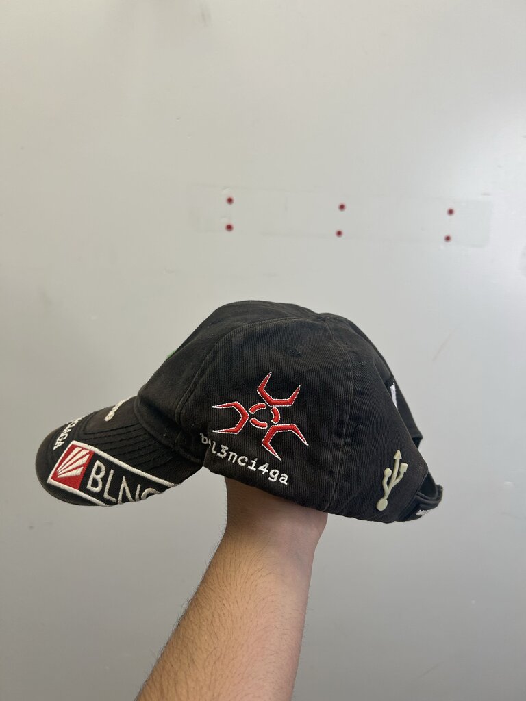 Preowned Balenciaga Gamer Logo Hat