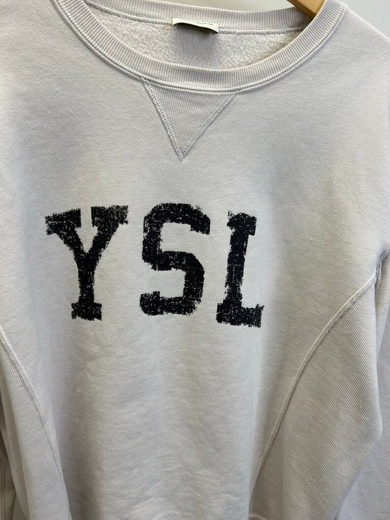 Preowned YSL Cream Crewneck Size Large